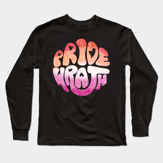 Pride and Wrath (Lesbian Pride) Long Sleeve T-Shirt by Labrattish
